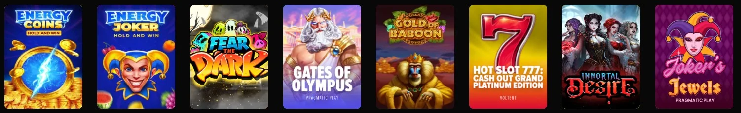 USpin Casino Slots en automaten